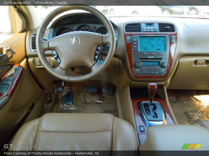 Taffeta White / Saddle 2005 Acura MDX