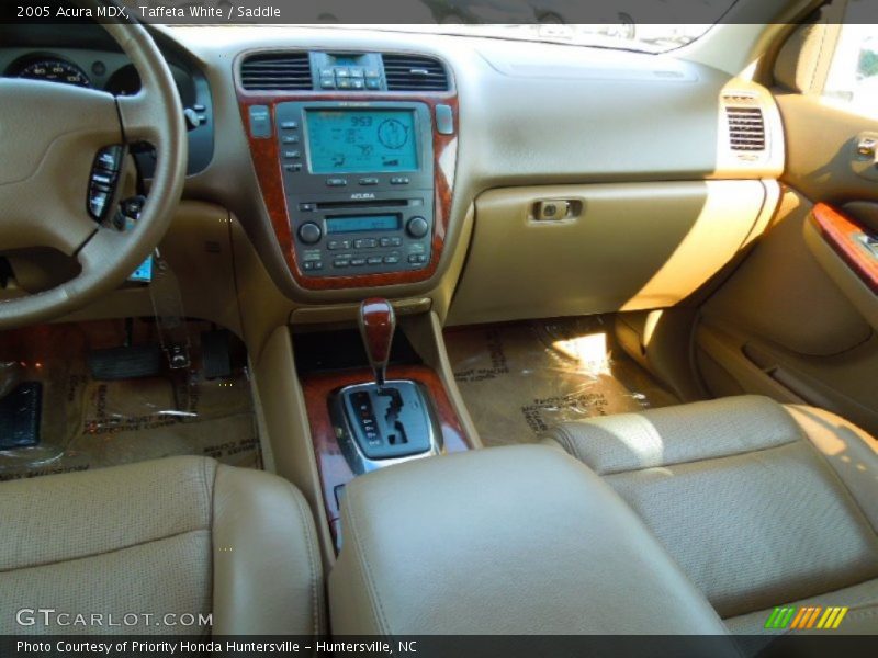 Taffeta White / Saddle 2005 Acura MDX