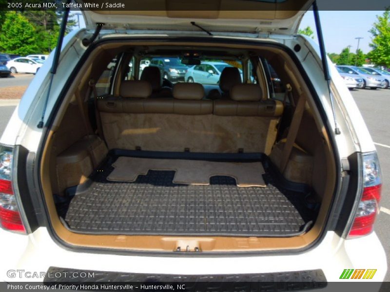 Taffeta White / Saddle 2005 Acura MDX