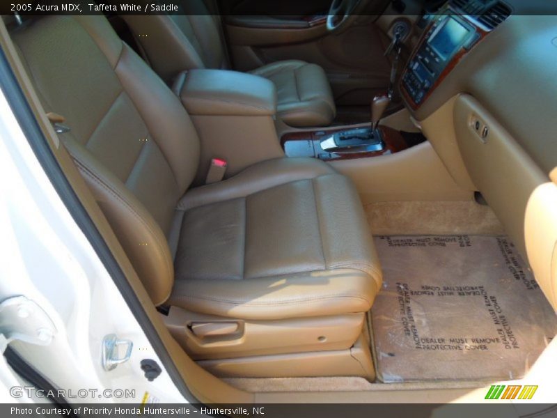 Taffeta White / Saddle 2005 Acura MDX