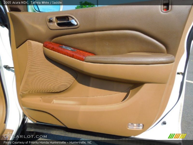 Taffeta White / Saddle 2005 Acura MDX