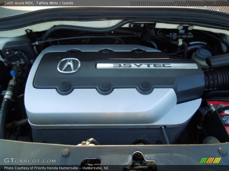 Taffeta White / Saddle 2005 Acura MDX
