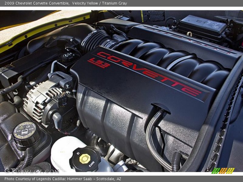  2009 Corvette Convertible Engine - 6.2 Liter OHV 16-Valve LS3 V8