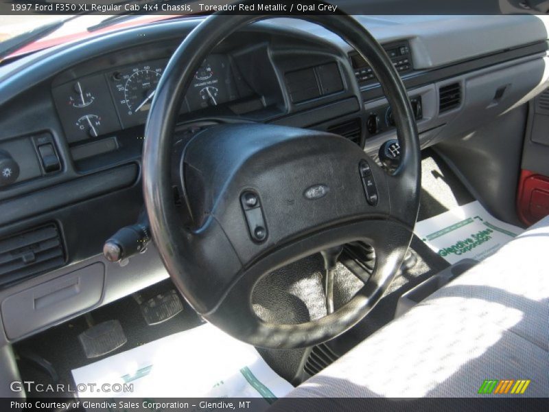  1997 F350 XL Regular Cab 4x4 Chassis Steering Wheel
