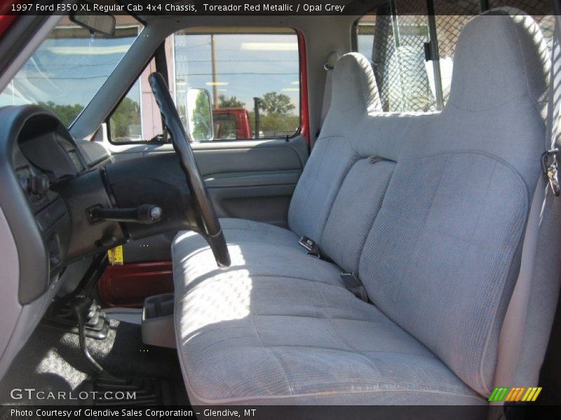 Front Seat of 1997 F350 XL Regular Cab 4x4 Chassis