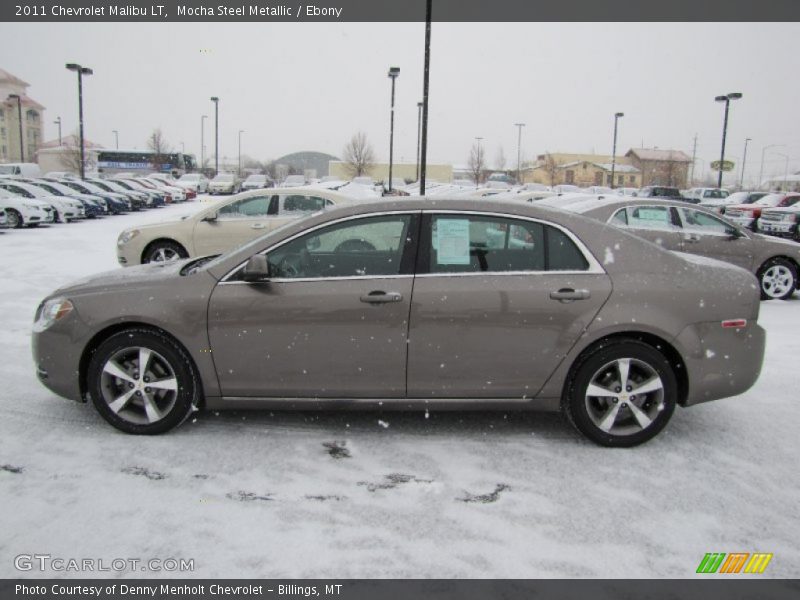 Mocha Steel Metallic / Ebony 2011 Chevrolet Malibu LT