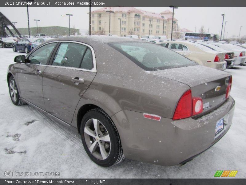 Mocha Steel Metallic / Ebony 2011 Chevrolet Malibu LT
