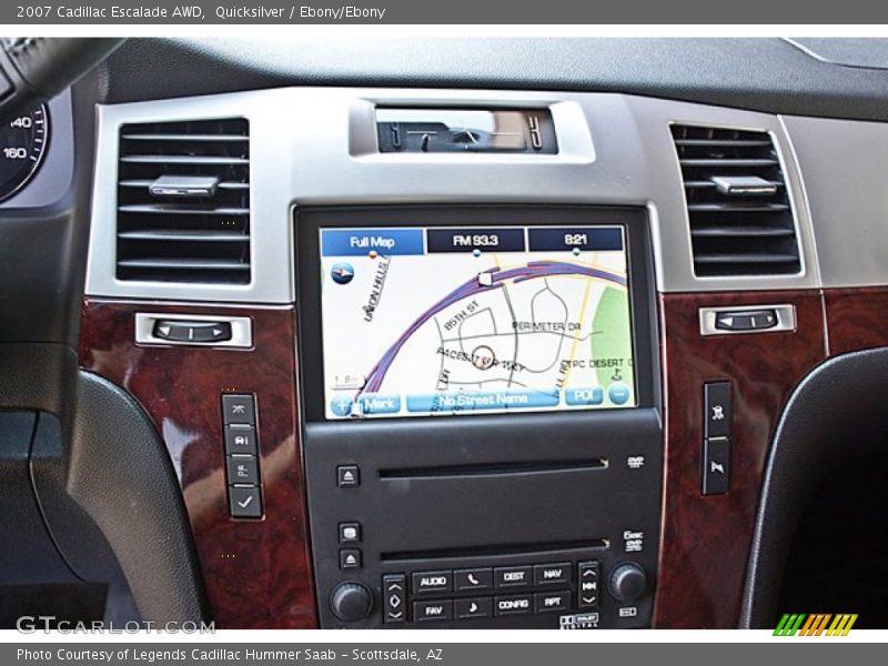 Navigation of 2007 Escalade AWD