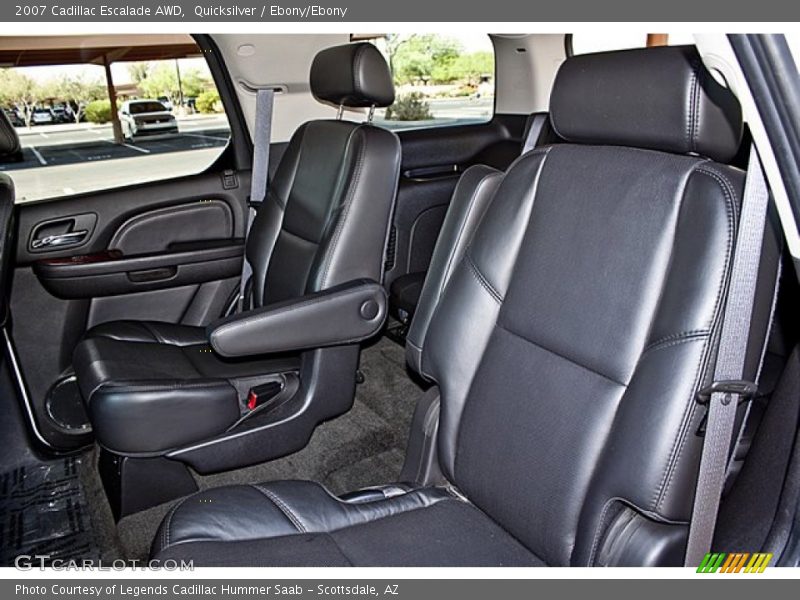 Rear Seat of 2007 Escalade AWD