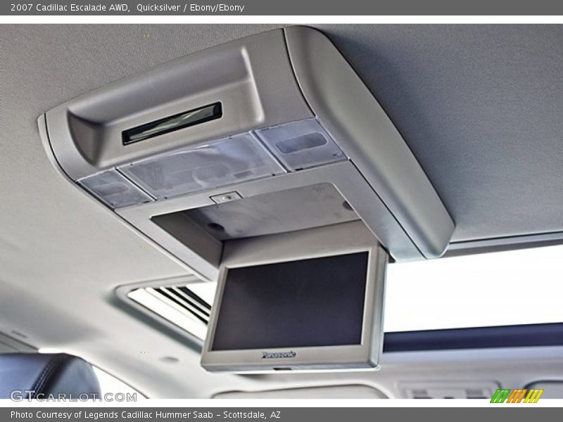 Quicksilver / Ebony/Ebony 2007 Cadillac Escalade AWD
