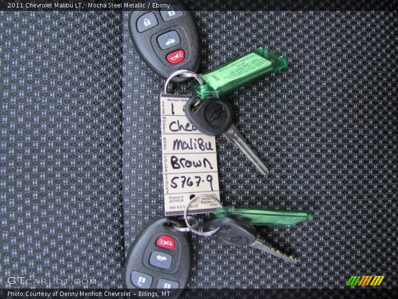 Mocha Steel Metallic / Ebony 2011 Chevrolet Malibu LT
