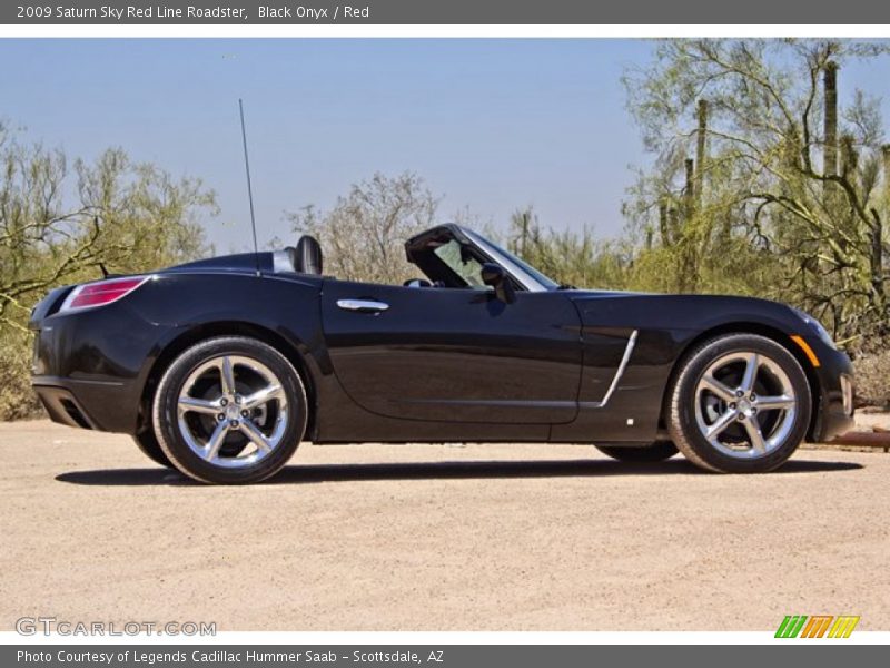  2009 Sky Red Line Roadster Black Onyx