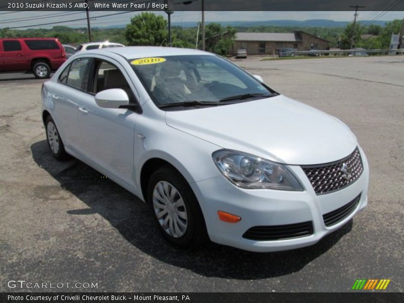 Front 3/4 View of 2010 Kizashi S AWD