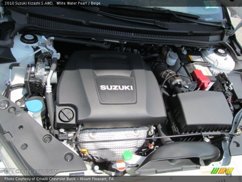  2010 Kizashi S AWD Engine - 2.4 Liter DOHC 16-Valve 4 Cylinder