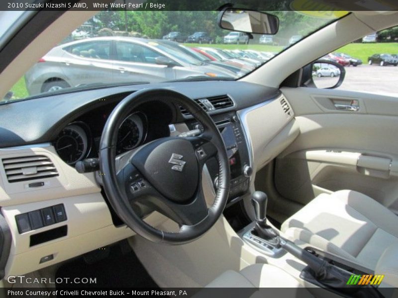 Dashboard of 2010 Kizashi S AWD