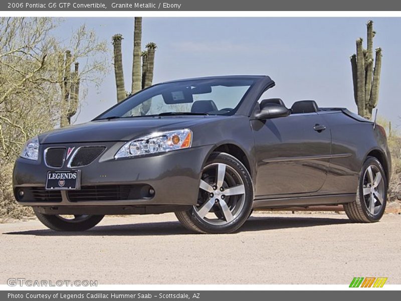 Granite Metallic / Ebony 2006 Pontiac G6 GTP Convertible