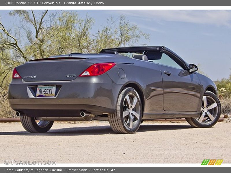 Granite Metallic / Ebony 2006 Pontiac G6 GTP Convertible