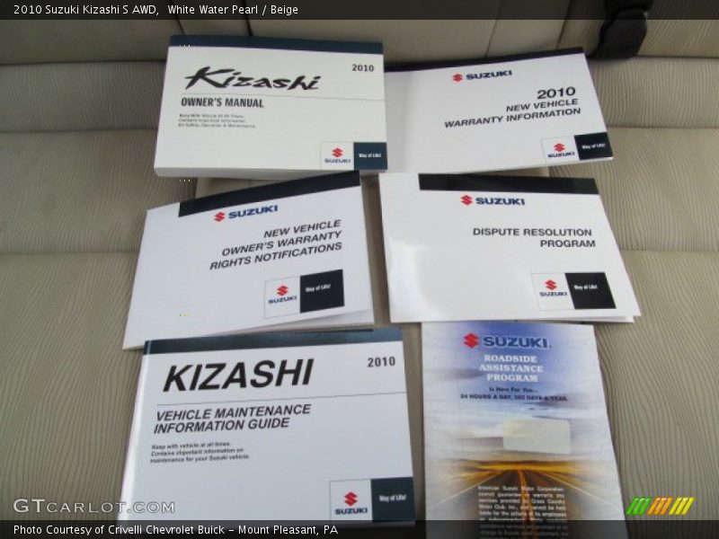 Books/Manuals of 2010 Kizashi S AWD