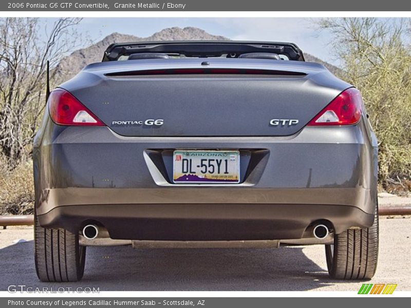 Granite Metallic / Ebony 2006 Pontiac G6 GTP Convertible