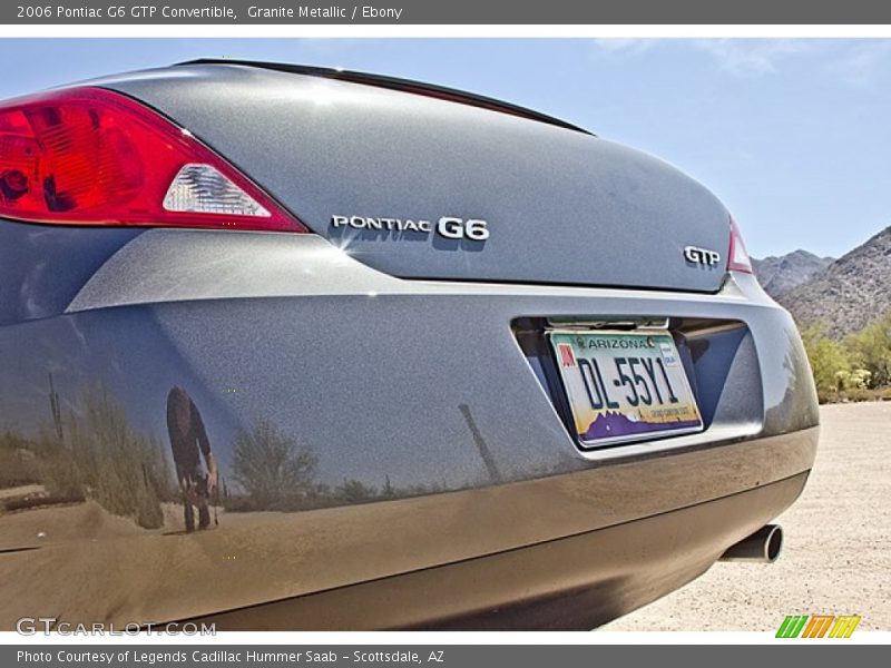 Granite Metallic / Ebony 2006 Pontiac G6 GTP Convertible