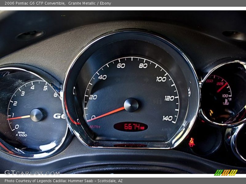  2006 G6 GTP Convertible GTP Convertible Gauges