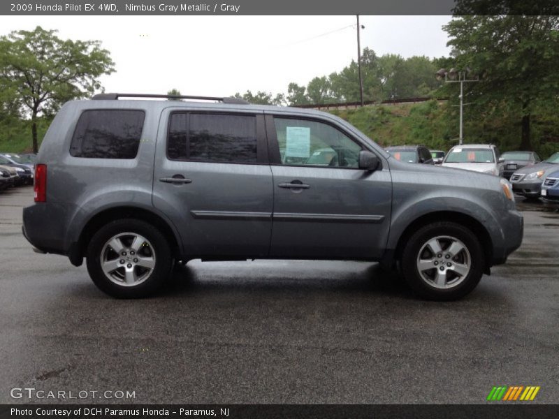 Nimbus Gray Metallic / Gray 2009 Honda Pilot EX 4WD