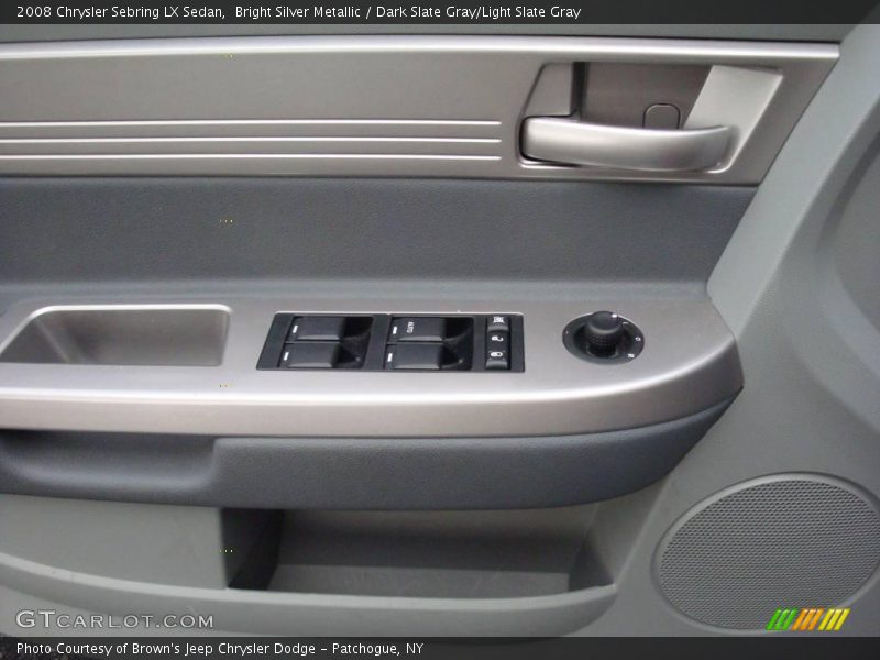 Bright Silver Metallic / Dark Slate Gray/Light Slate Gray 2008 Chrysler Sebring LX Sedan