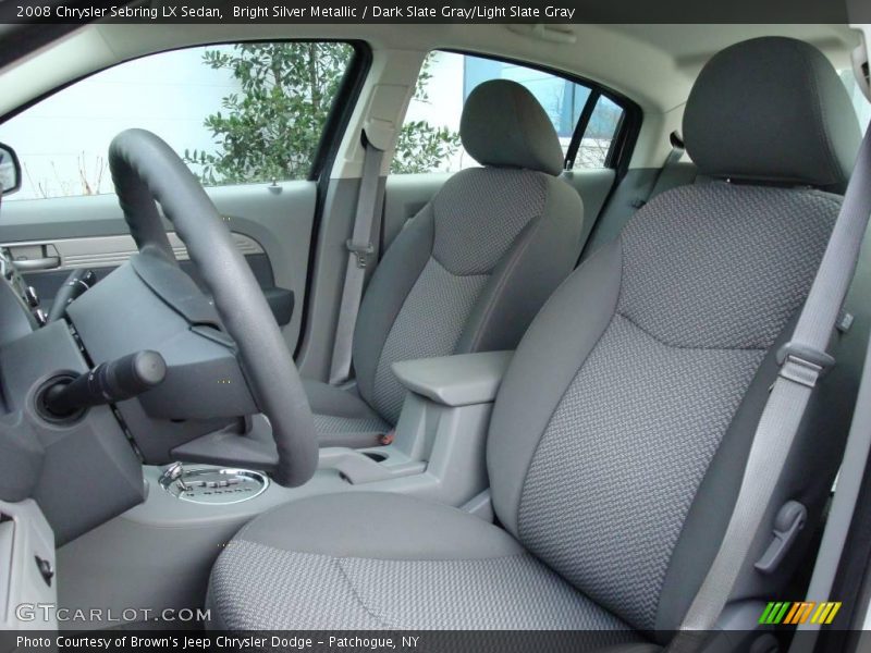 Bright Silver Metallic / Dark Slate Gray/Light Slate Gray 2008 Chrysler Sebring LX Sedan