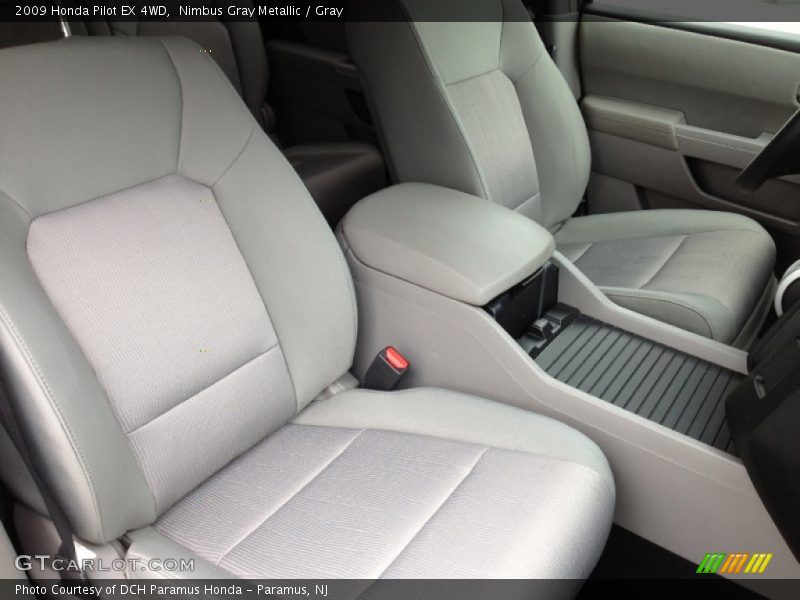Nimbus Gray Metallic / Gray 2009 Honda Pilot EX 4WD