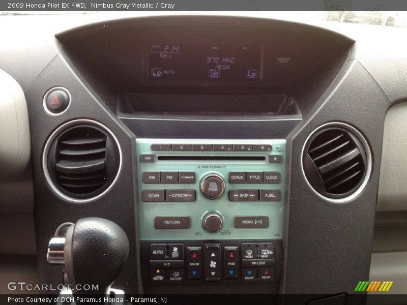 Nimbus Gray Metallic / Gray 2009 Honda Pilot EX 4WD