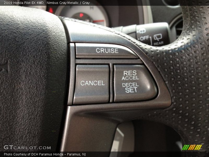 Nimbus Gray Metallic / Gray 2009 Honda Pilot EX 4WD