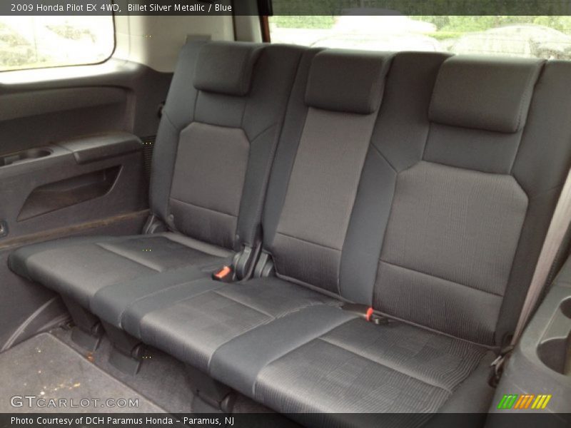 Billet Silver Metallic / Blue 2009 Honda Pilot EX 4WD