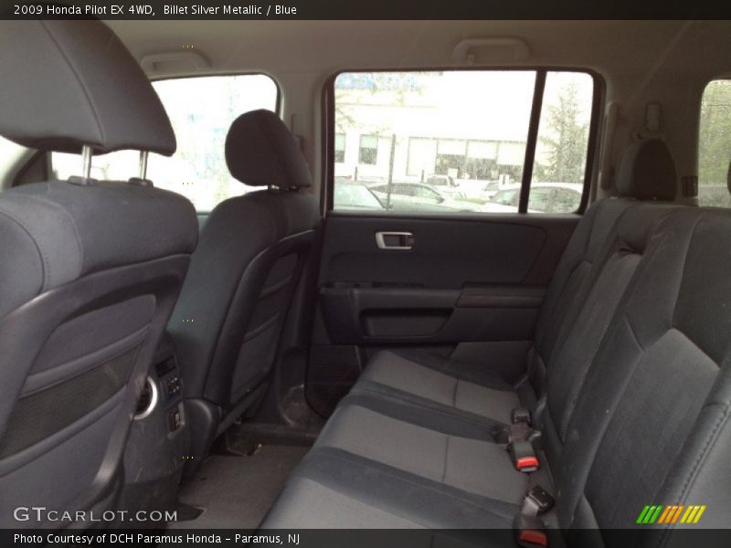 Billet Silver Metallic / Blue 2009 Honda Pilot EX 4WD