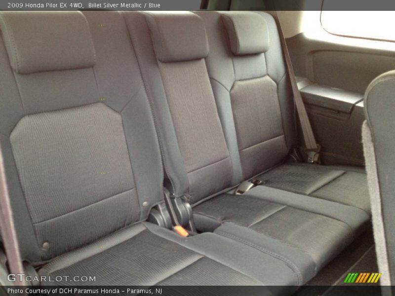 Billet Silver Metallic / Blue 2009 Honda Pilot EX 4WD