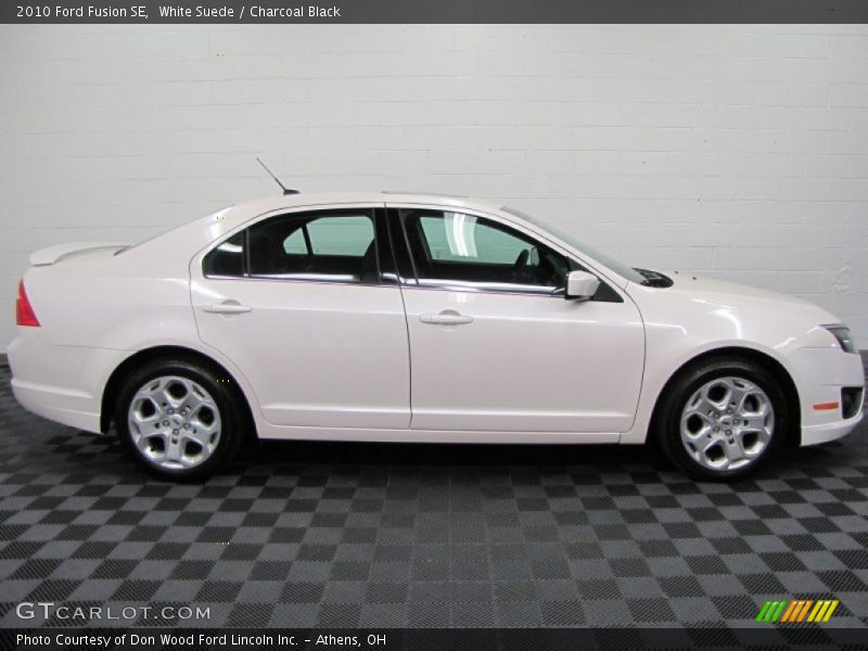 White Suede / Charcoal Black 2010 Ford Fusion SE