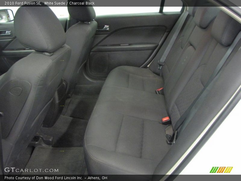 White Suede / Charcoal Black 2010 Ford Fusion SE
