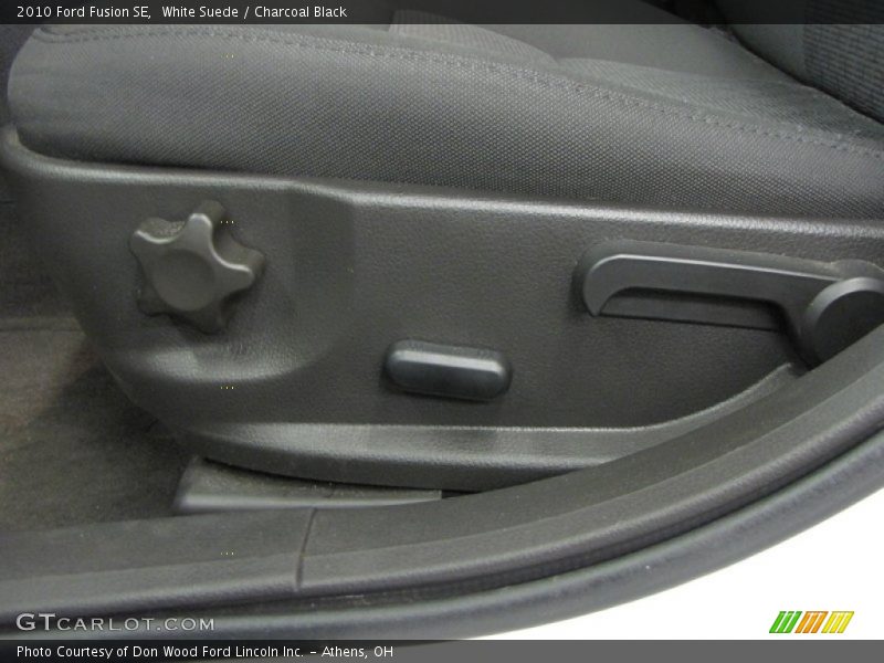 White Suede / Charcoal Black 2010 Ford Fusion SE