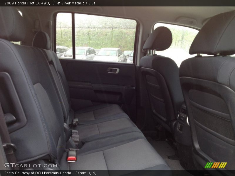 Billet Silver Metallic / Blue 2009 Honda Pilot EX 4WD