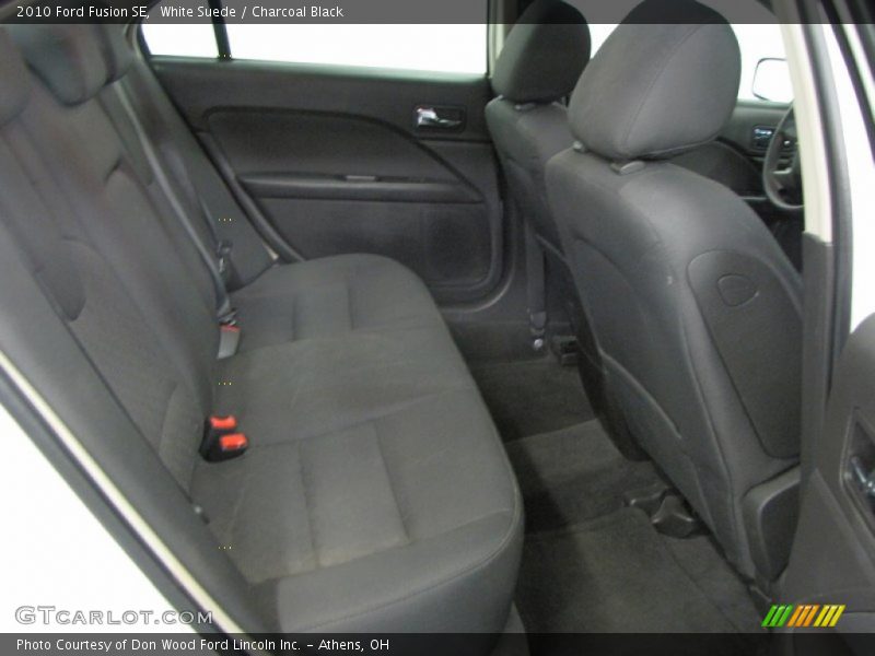 White Suede / Charcoal Black 2010 Ford Fusion SE