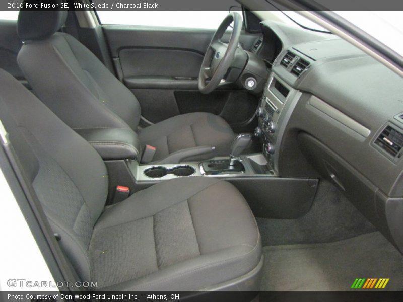 White Suede / Charcoal Black 2010 Ford Fusion SE