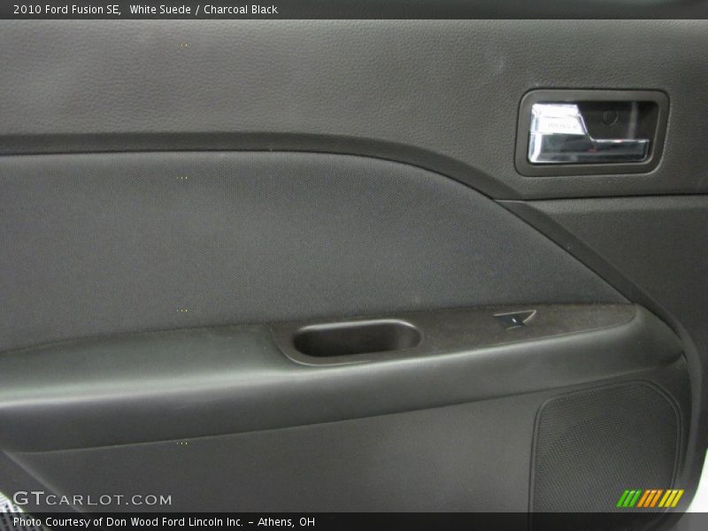 White Suede / Charcoal Black 2010 Ford Fusion SE