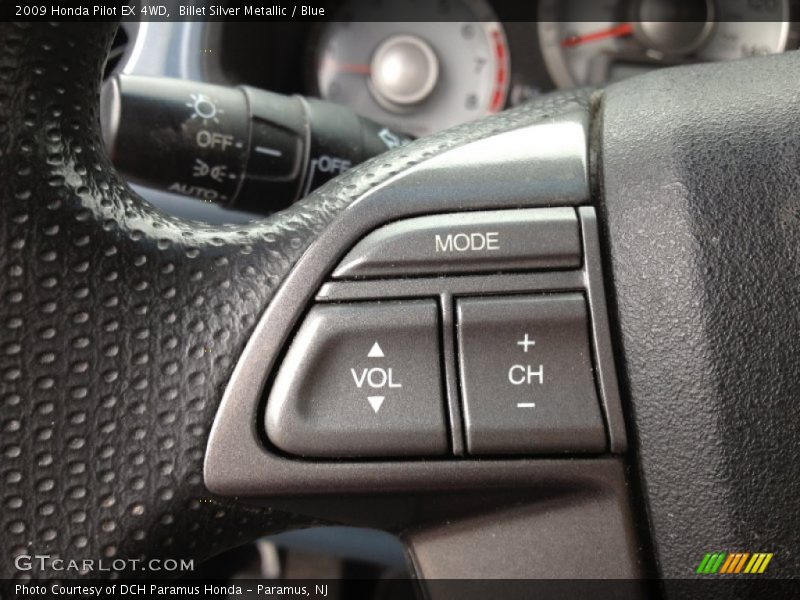 Billet Silver Metallic / Blue 2009 Honda Pilot EX 4WD