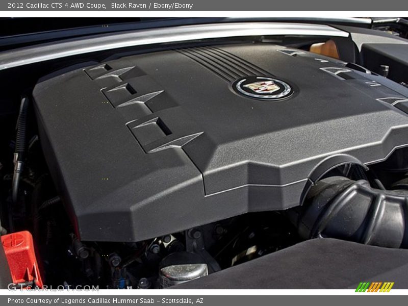 Black Raven / Ebony/Ebony 2012 Cadillac CTS 4 AWD Coupe