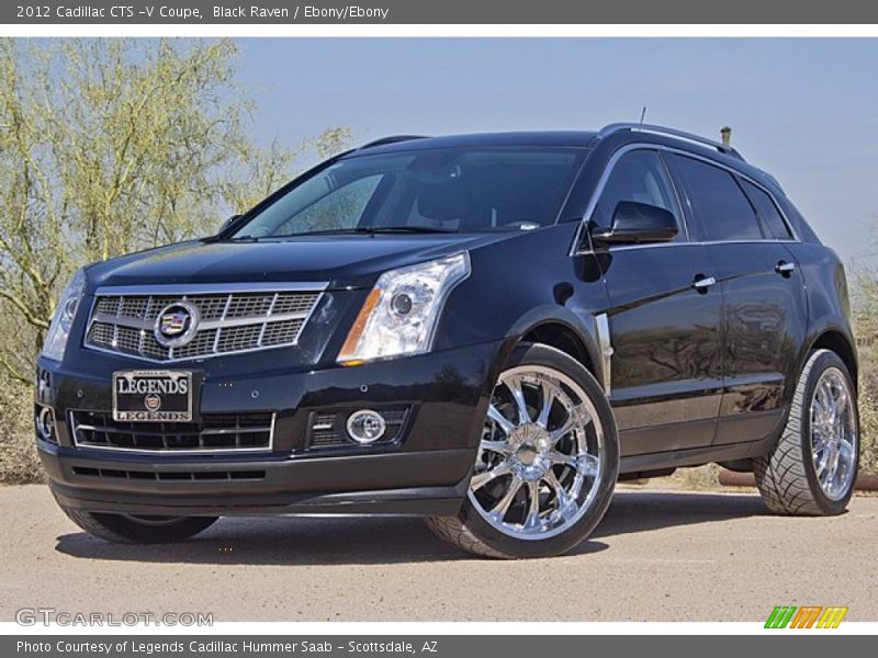 Black Raven / Ebony/Ebony 2012 Cadillac CTS -V Coupe