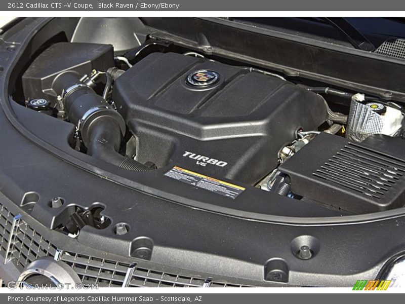 Black Raven / Ebony/Ebony 2012 Cadillac CTS -V Coupe