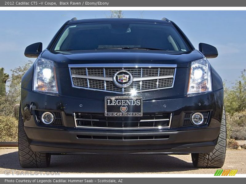 Black Raven / Ebony/Ebony 2012 Cadillac CTS -V Coupe
