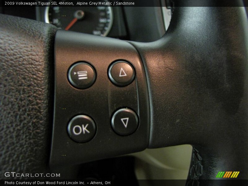 Alpine Grey Metallic / Sandstone 2009 Volkswagen Tiguan SEL 4Motion