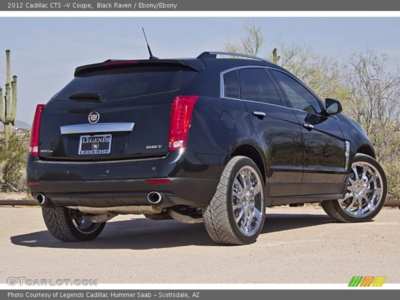 Black Raven / Ebony/Ebony 2012 Cadillac CTS -V Coupe