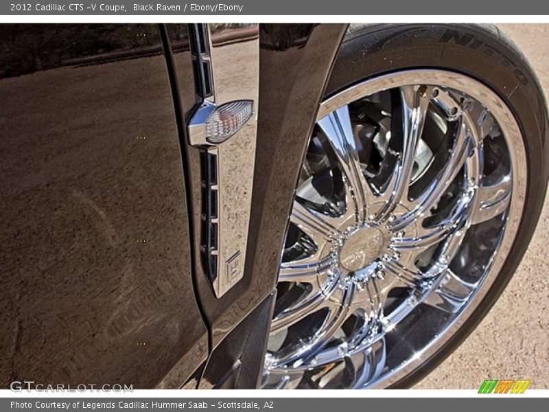 Black Raven / Ebony/Ebony 2012 Cadillac CTS -V Coupe