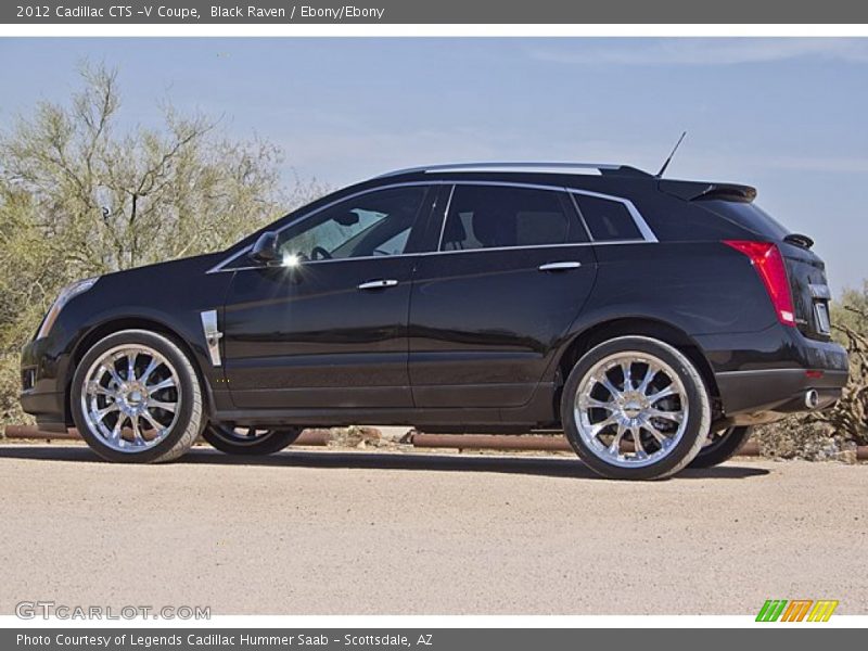 Black Raven / Ebony/Ebony 2012 Cadillac CTS -V Coupe